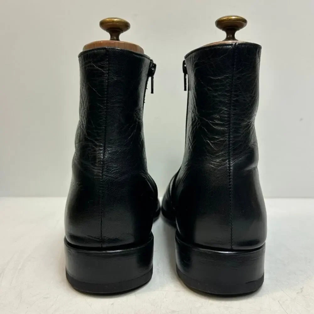 RESOLED Crockett & Jones Jasper Formal Chelsea Boots Made in England VTG US 9 D